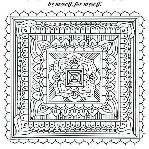 Colorful Positivity: Empower your life & Soothe your soul Coloring Book - Picture 15 of 16